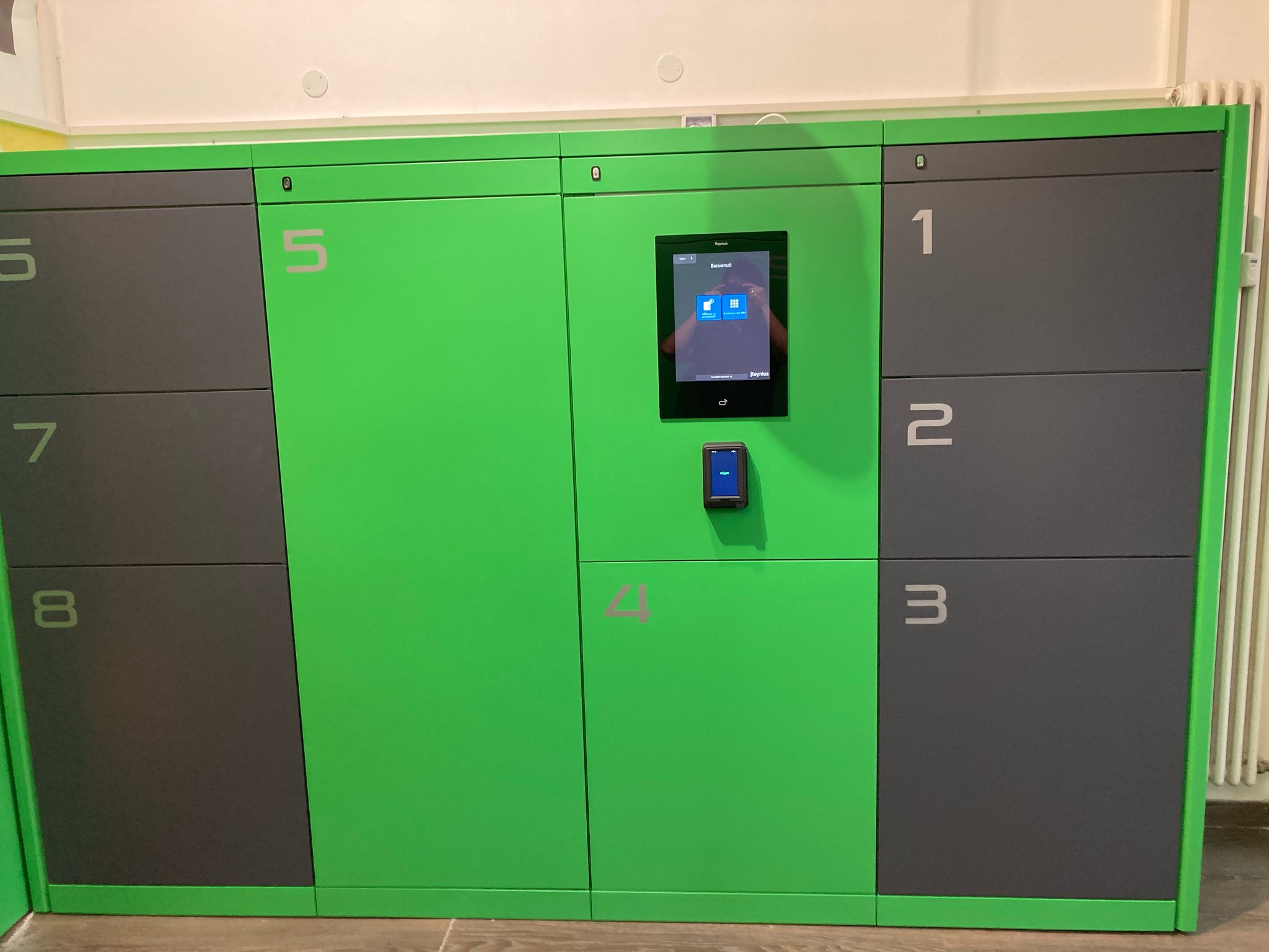 Esempio di vano XL aperto